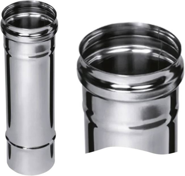 Дымоход 1,0 м (430/0,8 мм) Ф115
